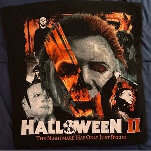 🚫SOLD🚫 HALLOWEEN 2 “The Nightmare Has Only Just Begun” MICHAEL MYERS T-Shirt